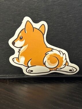 Dog sticker